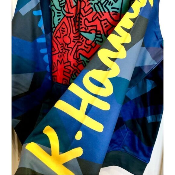 🎉HP🎉 MEMBERS ONLY + K HARANG- M Sz L - NWT "Basquiat" (Front & Back) Hoodie - Picture 8 of 16